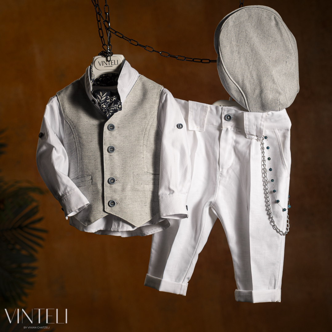 9405 (1) Βαπτιστικό Ρούχο VinteLi 9405 - Image 1