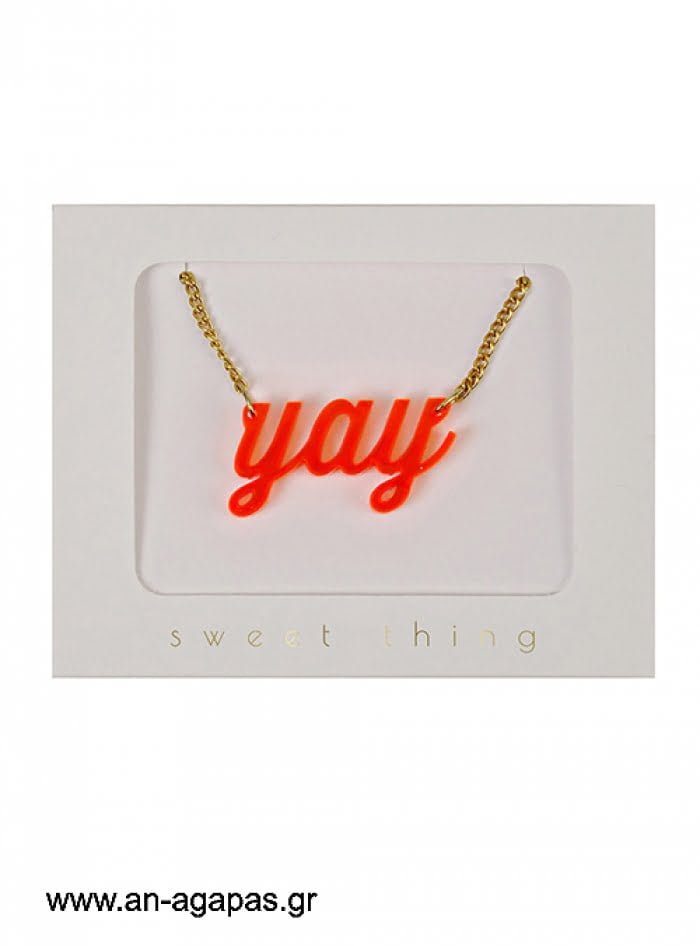 Orange-Yay-Κολιέ-EOL-.jpg Orange Yay Κολιέ-EOL - Image 1