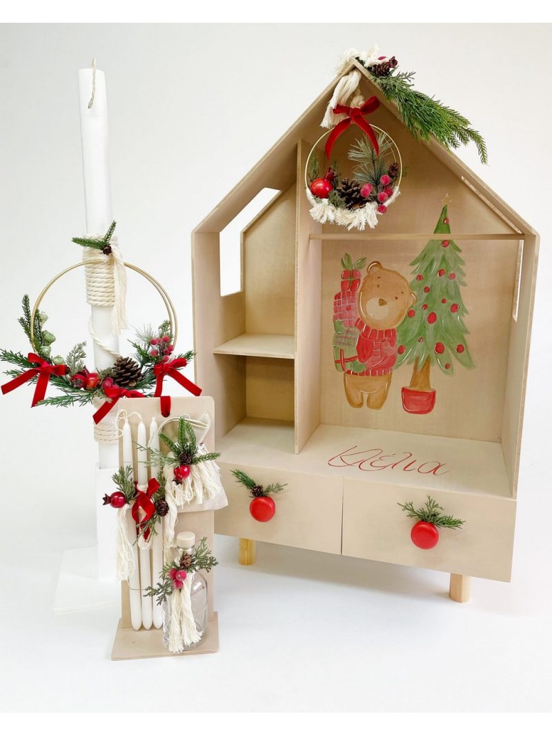 Αρκούδος με δώρα C25-006