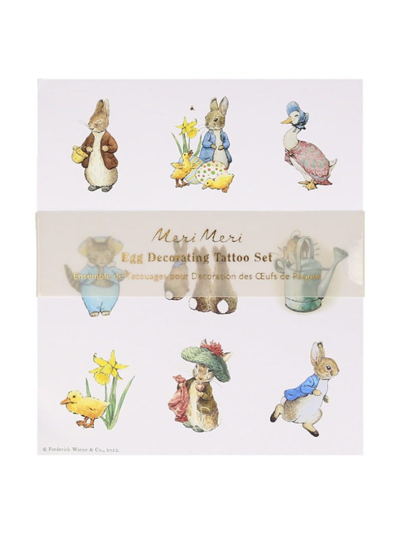 Διακοσμητικά Τατουάζ Αυγών Peter Rabbit In The Garden