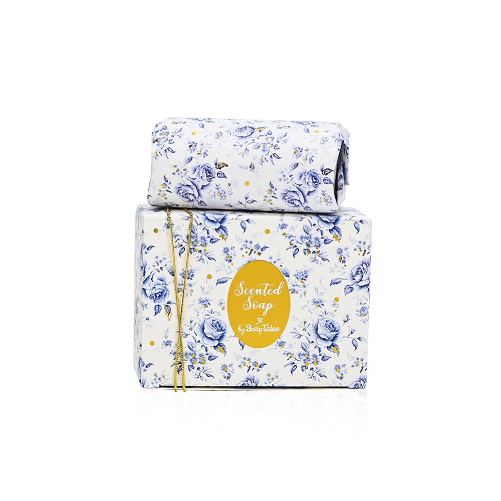 ST00980 Σαπούνι small blue flowers 100gr ST00980 - Image 1