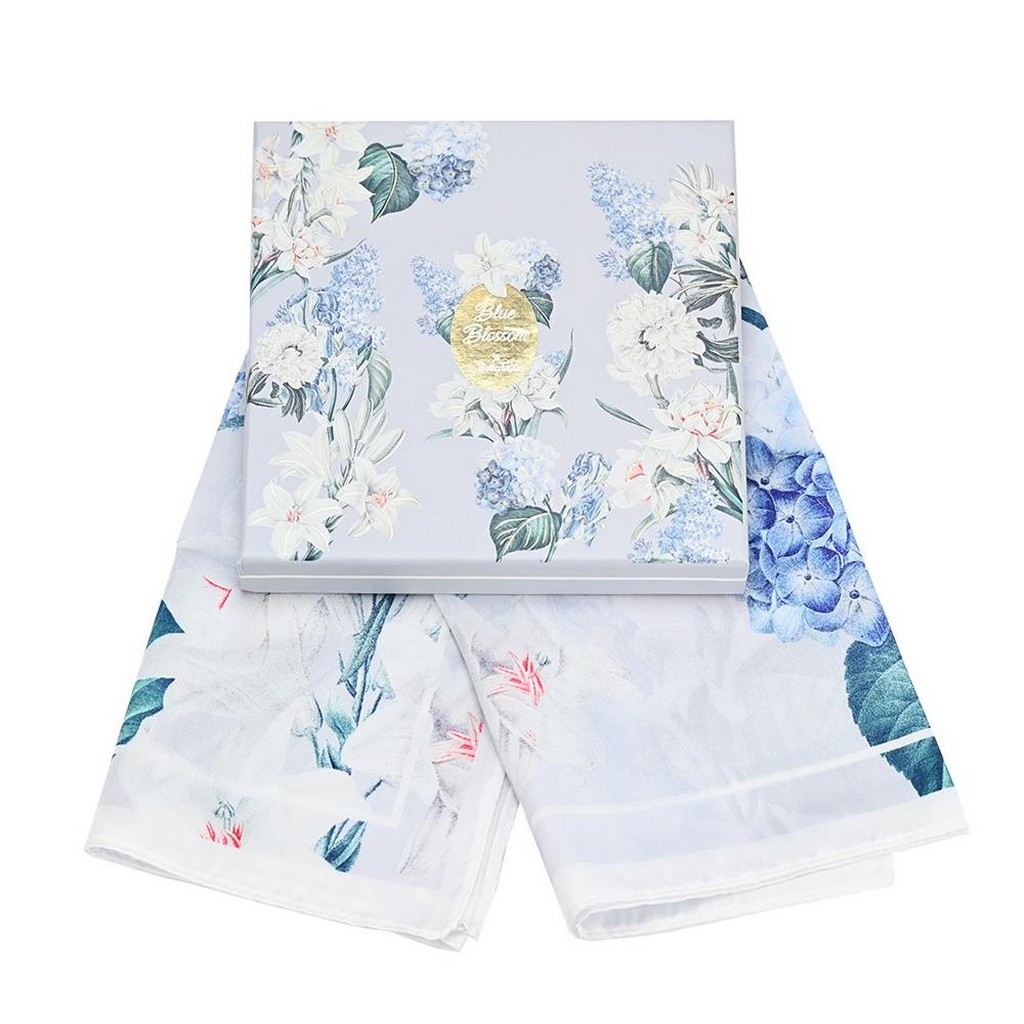 ST01005 Μαντίλι blue blossom ST01005 - Image 1