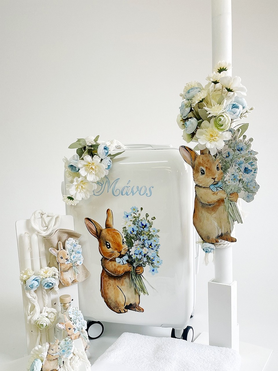 A26-010-Bunny-Flowers Bunny Flowers A26-010 - Image 1