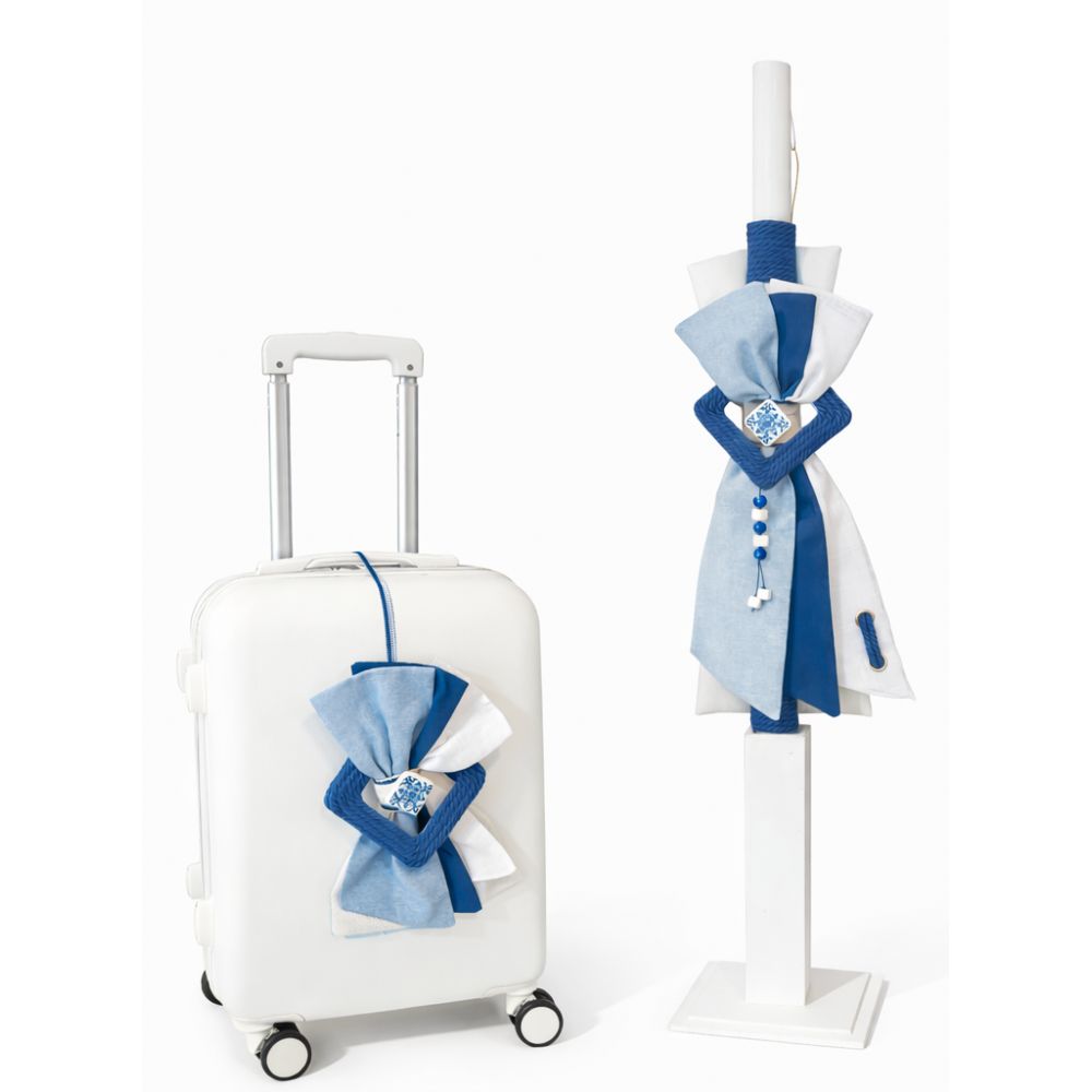 photo155 Σετ μπλε σιελ κεραμικό πλακάκι 3137-3138 - Image 1