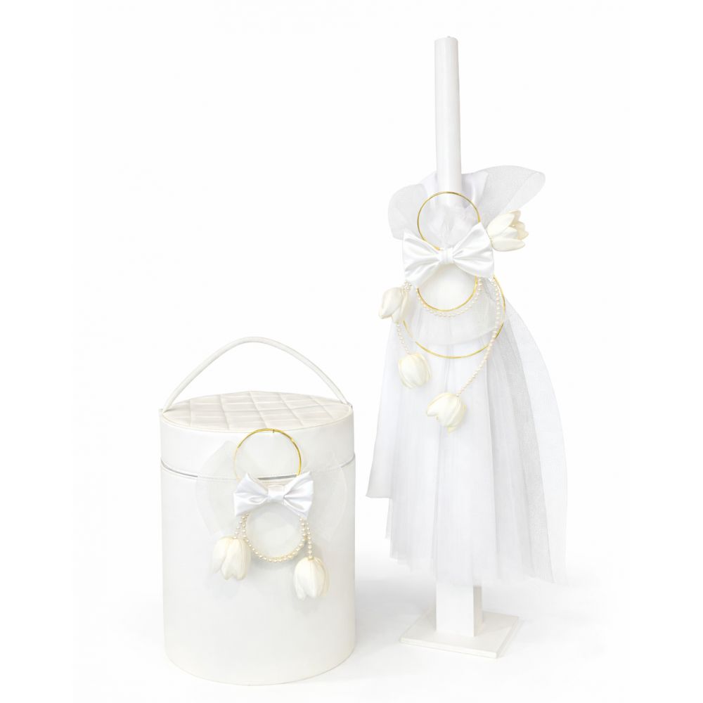 photo187 Σετ βάπτισης με τουλίπες 3139-3140-3141 - Image 1