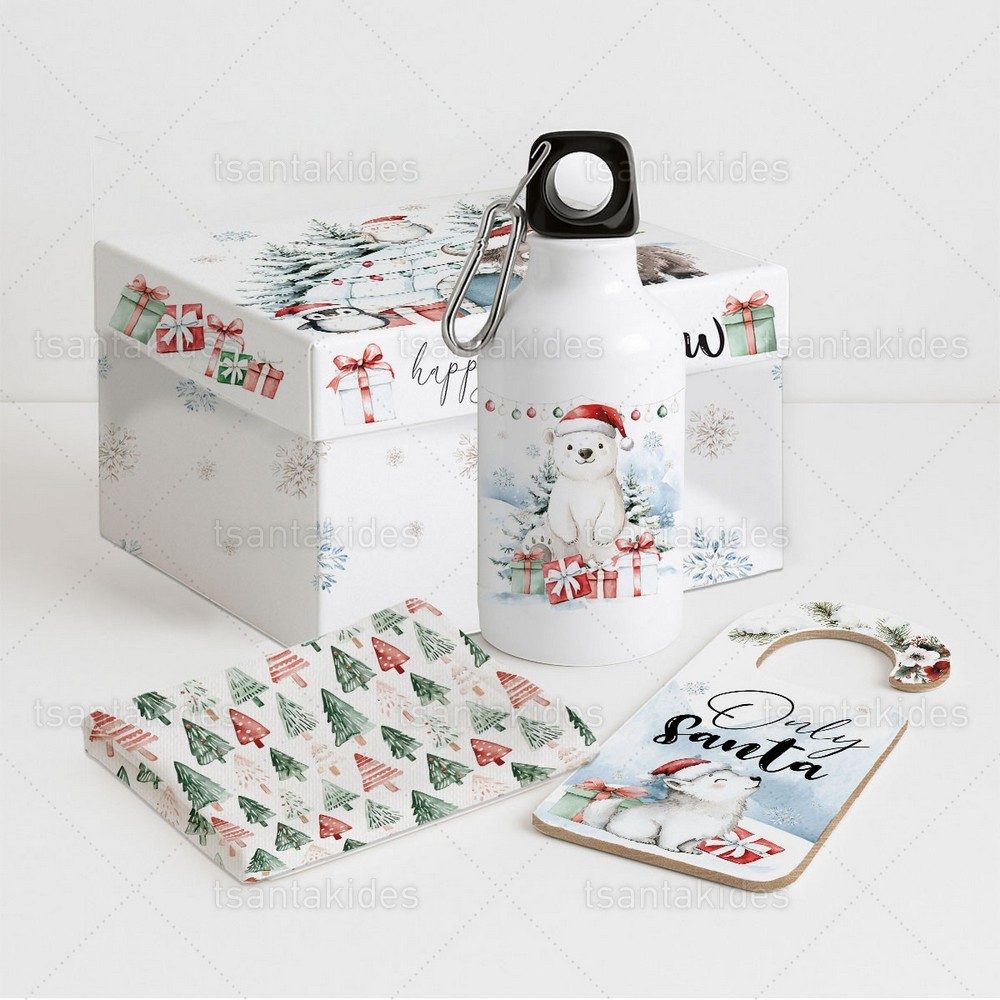 XMAS GIFT BOX 3_ΚΜ15_(ΠΑΓΟΥΡΙΝΟ_DOOR HANGER _ΠΕΤΣΕΤΑ)_1951 XMAS GIFT BOX3 – 1951 - Image 1